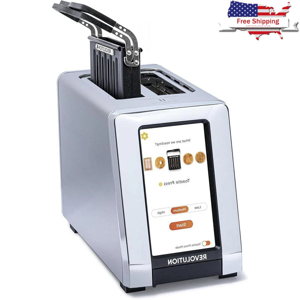 Smart Touchscreen 2-Slice Toaster – Wide Slot Connected Toaster