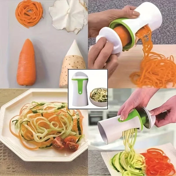 Heavy-Duty Vegetable Spiralizer – Zucchini Noodle & Pasta Cutter