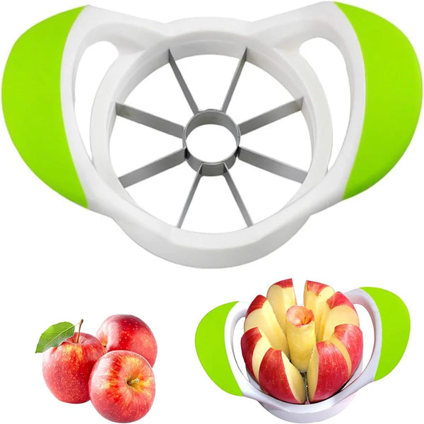 Stainless Steel Apple Corer & Slicer – Multifunctional Fruit Cutter