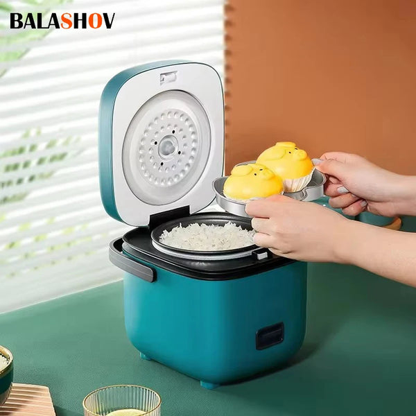 Mini Rice Cooker – 1.2L Automatic Electric Cooker for 1-2 People