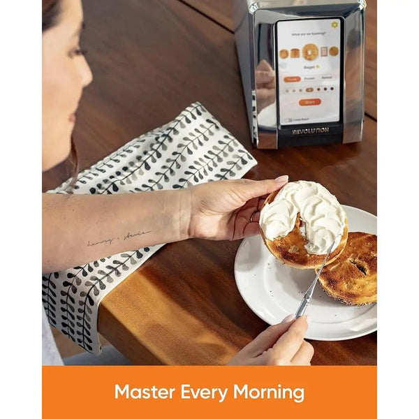 Smart Touchscreen 2-Slice Toaster – Wide Slot Connected Toaster